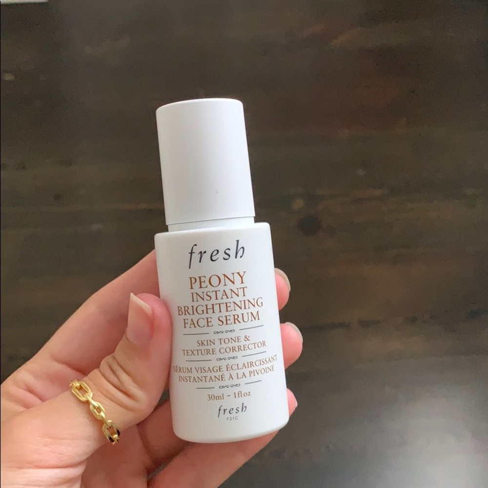 Fresh peony instant brightening serum